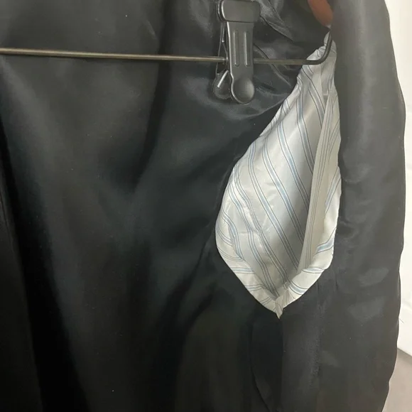 Perry Ellis Black Blazer Modern Tailoring